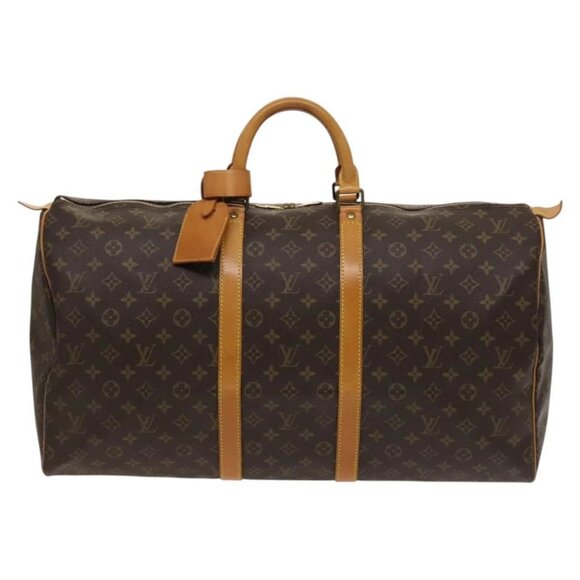 LOUIS VUITTON Monogram Keepall 55 Boston Bag - Picture 11 of 16